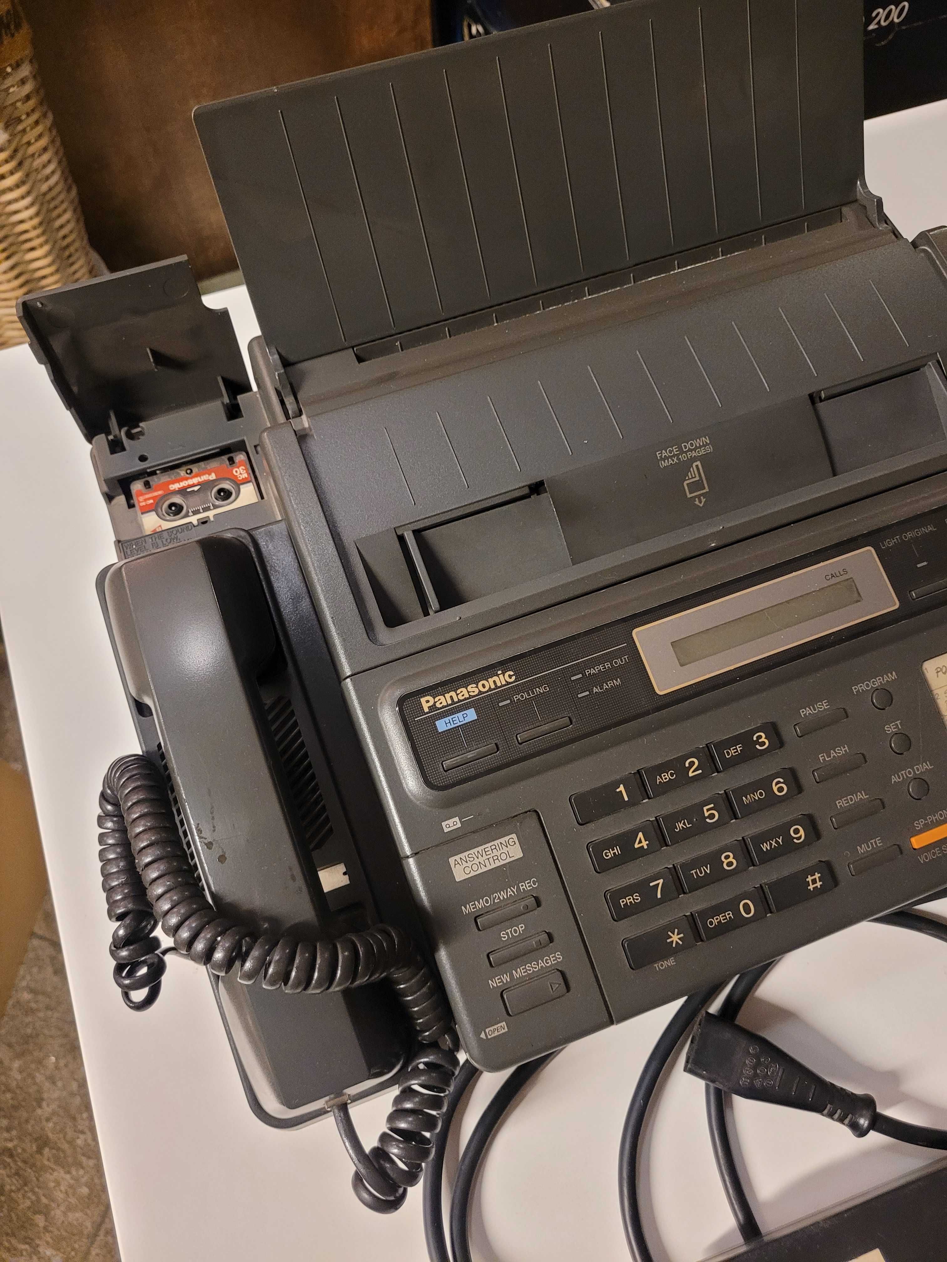Telefax Panasonic z automatyczną sekretarką