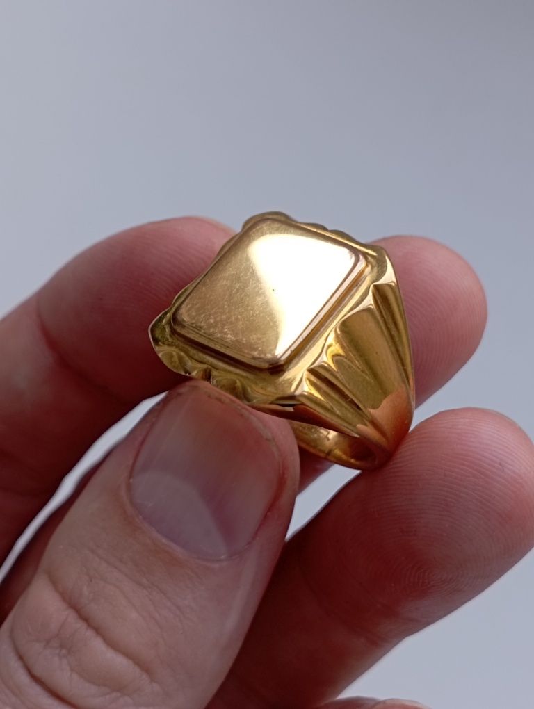 Перстень золото 999