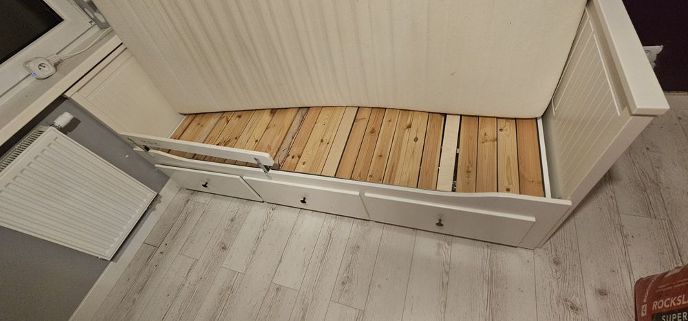 Łóżko używane Hemnes Ikea
