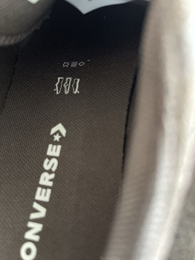 Nowe converse skórzane