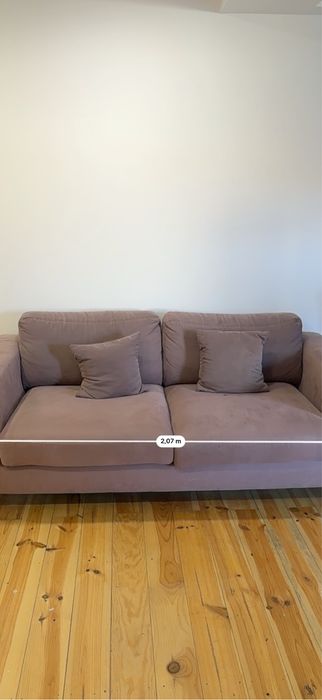 Sofá de 2 lugares 2 metros