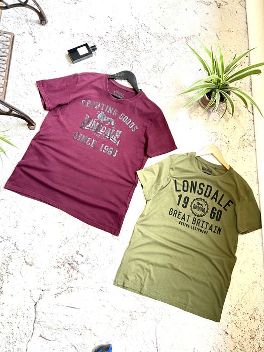 Новенькі футболки Lonsdale M-L Everlast venum boxing manto fred perry