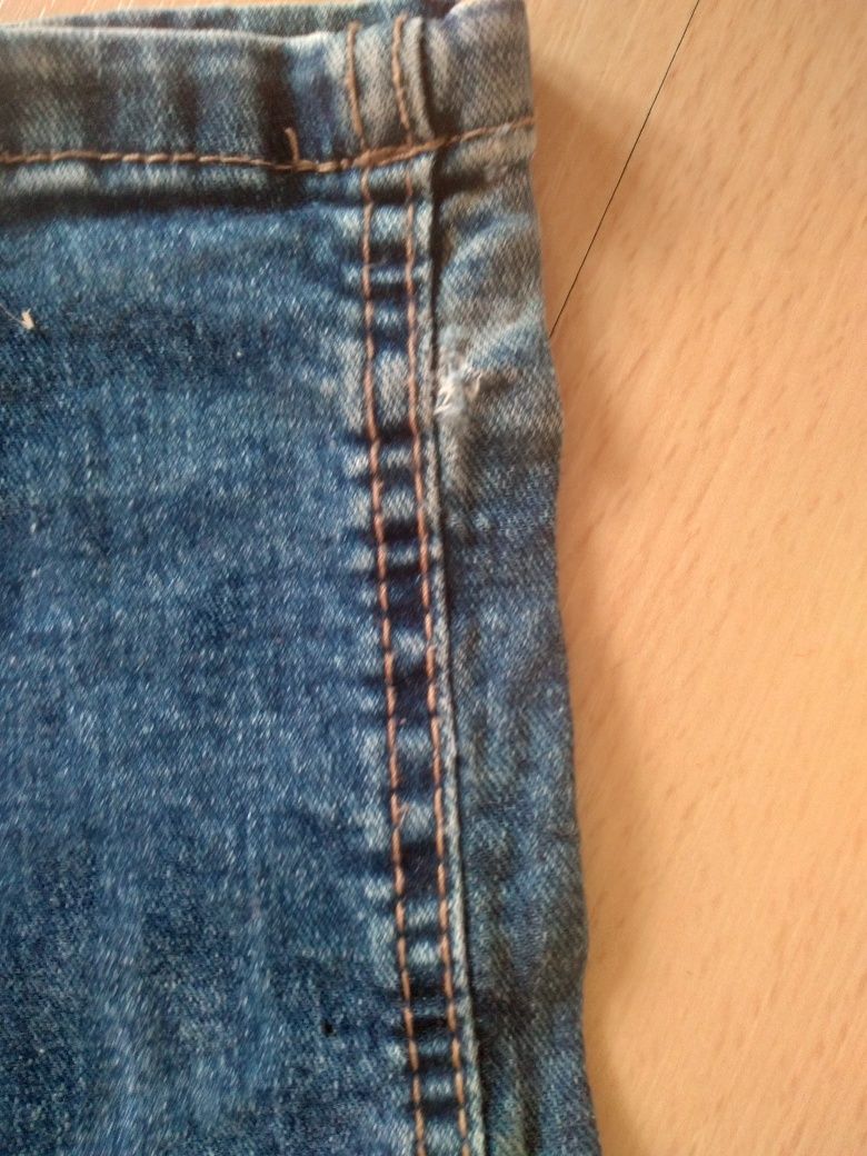 jeansy niebieskie chłopięce 164cm