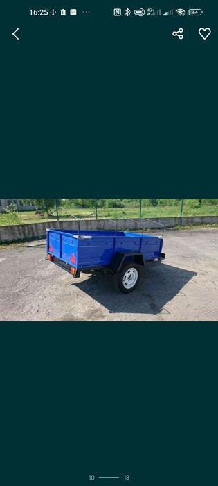 Прицеп легковой новый 2.15м/1.30м от завода изготовителя причіп легков