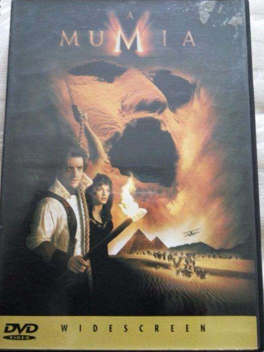 DVD do filme "A Múmia"