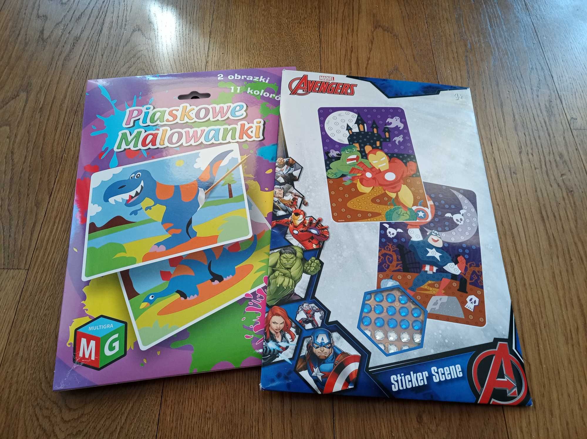 Piaskowe malowanki, Marvel avengers