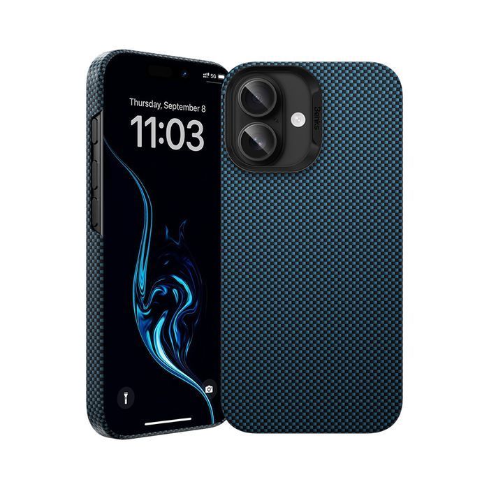 Etui Magnetic Armor Tint Kevlar 1000D (0064) do Iphone 16 Plus