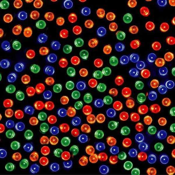 LAMPKI zewnętrzne LED 100L Z DOD.GN Z Zasilaczem multikolor 10m