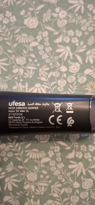 Aparador barba / cabelo Ufesa MB6000