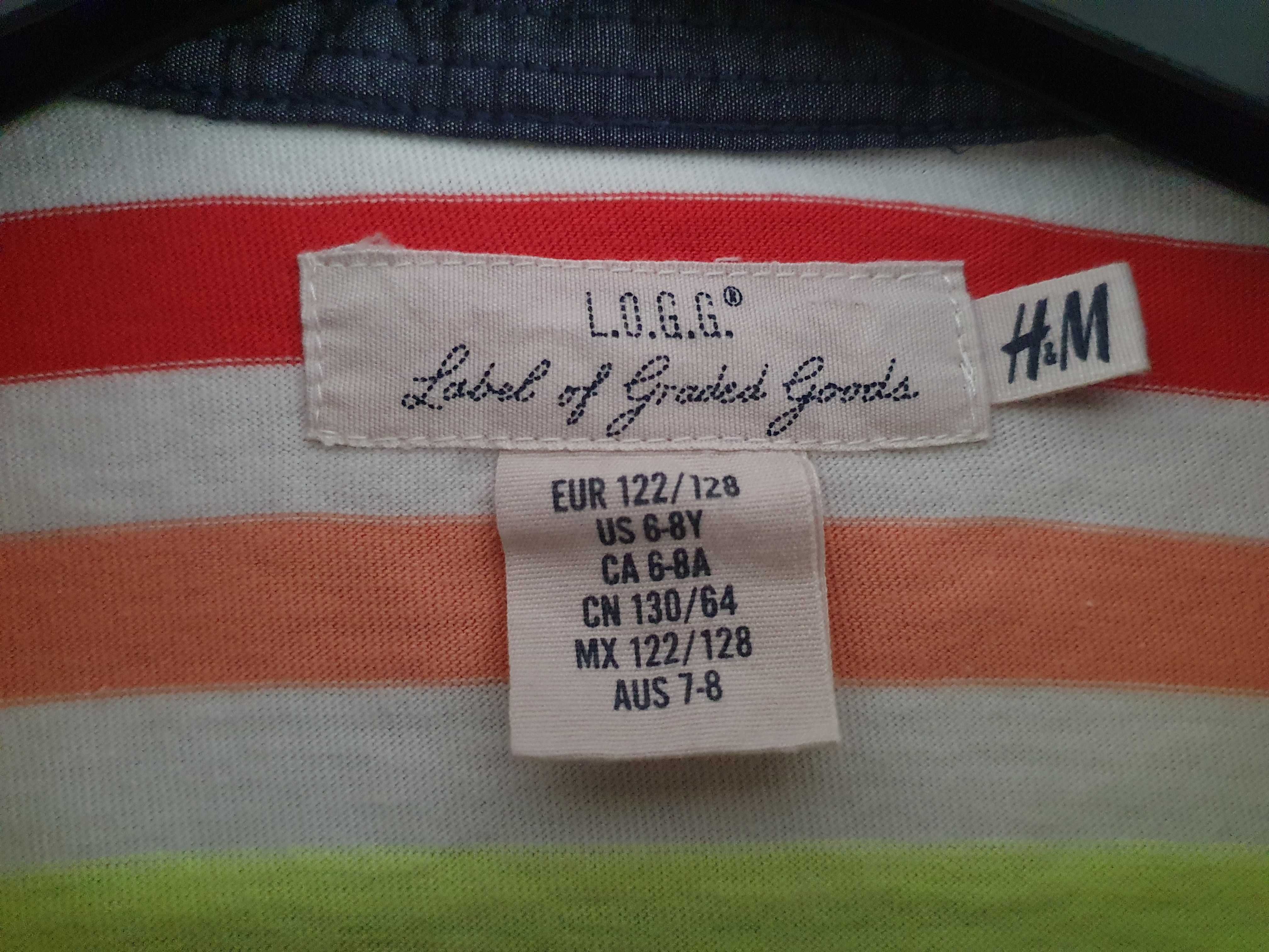 H&M LOGG koszulka polo rozmiar 122-128