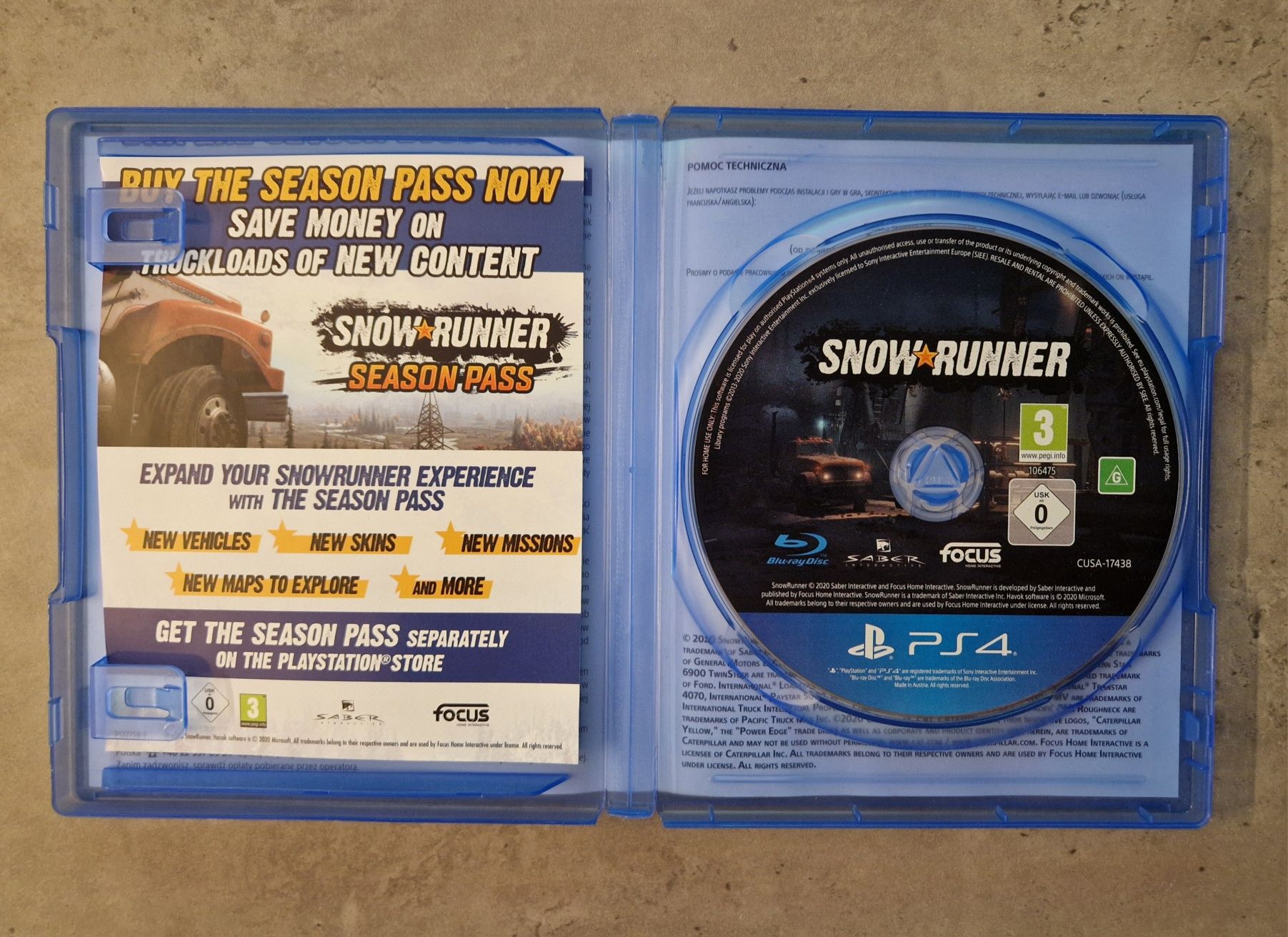 Gra Snow Runner PS4 PS5