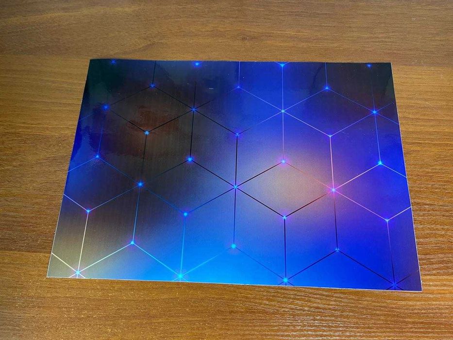 на кришку ноутбука вінілова наклейка 14 дюймів Ламінована