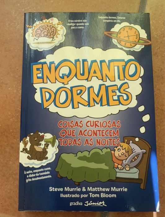 Livro Enquanto Dormes