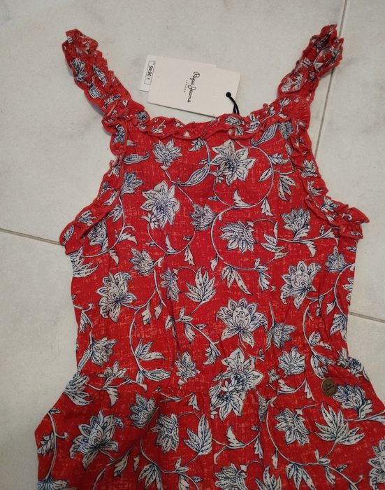 Macacão Vermelho Novo da Pepe Jeans