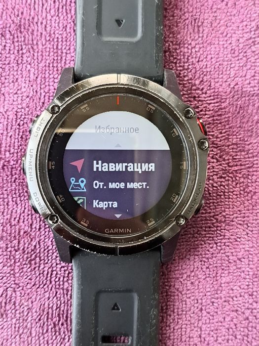 Garmin Fenix 5X plus Sapphire GPS годинник