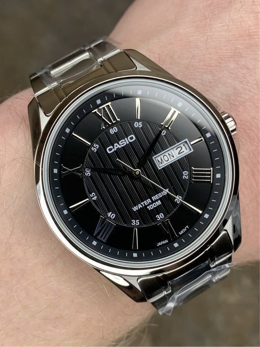 Годинник чоловічий Casio MTP-1384D-1A Оригінал Гарантія Часы Касио