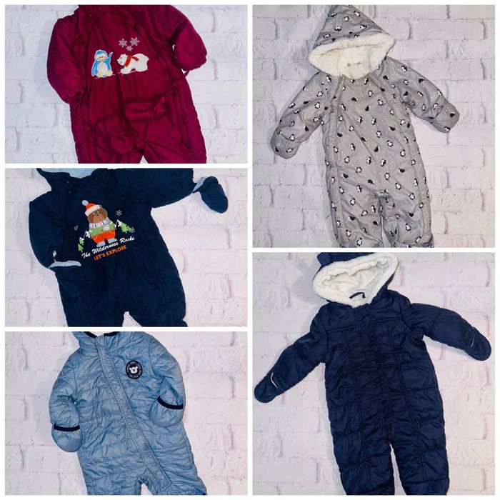 Комбінезон осінь зима 68 74 80см