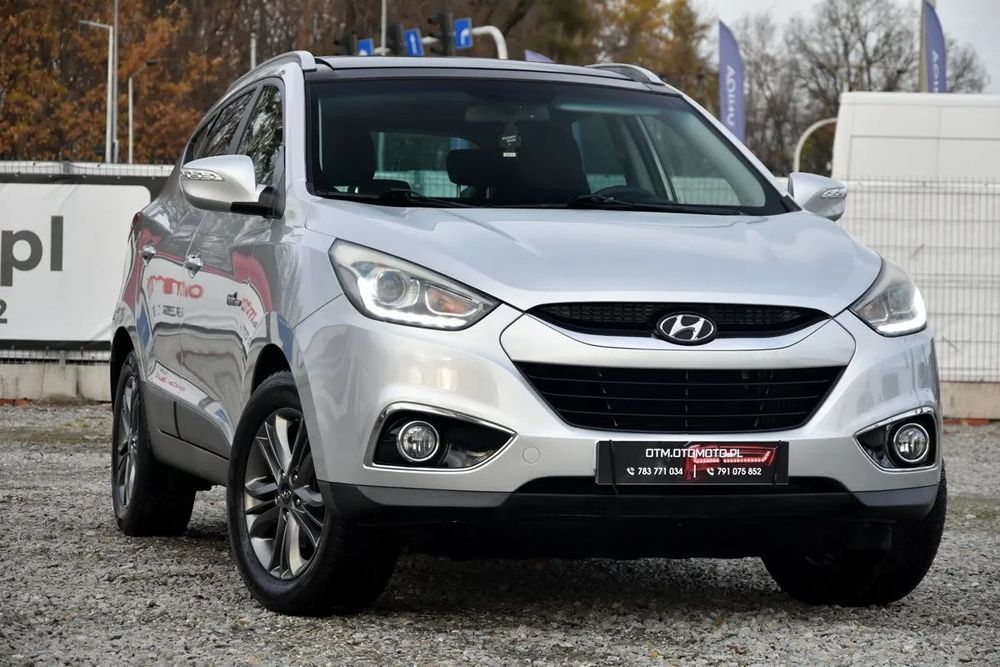 Hyundai ix35 NAVI Klimatronik idealny stan Podgrzewane fotele Panorama