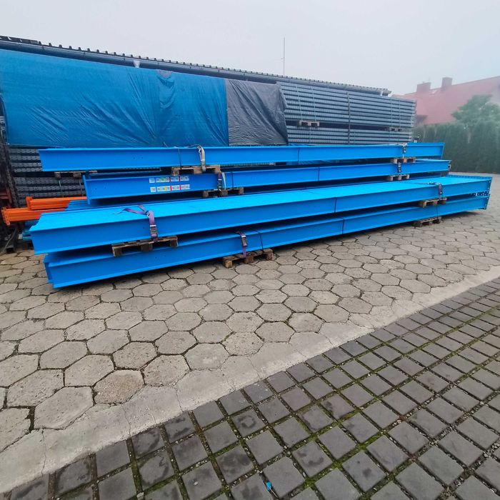Regały wspornikowe JAK NOWE H600 zestaw jednostronny dwustronny hala