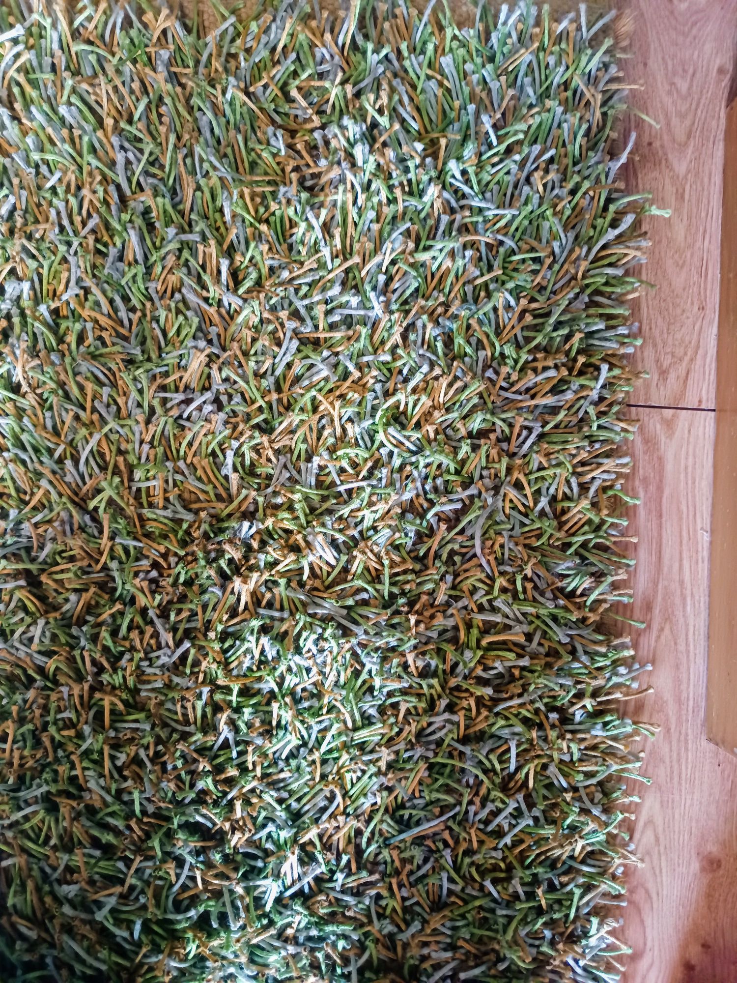 Passadeira em tons de verde