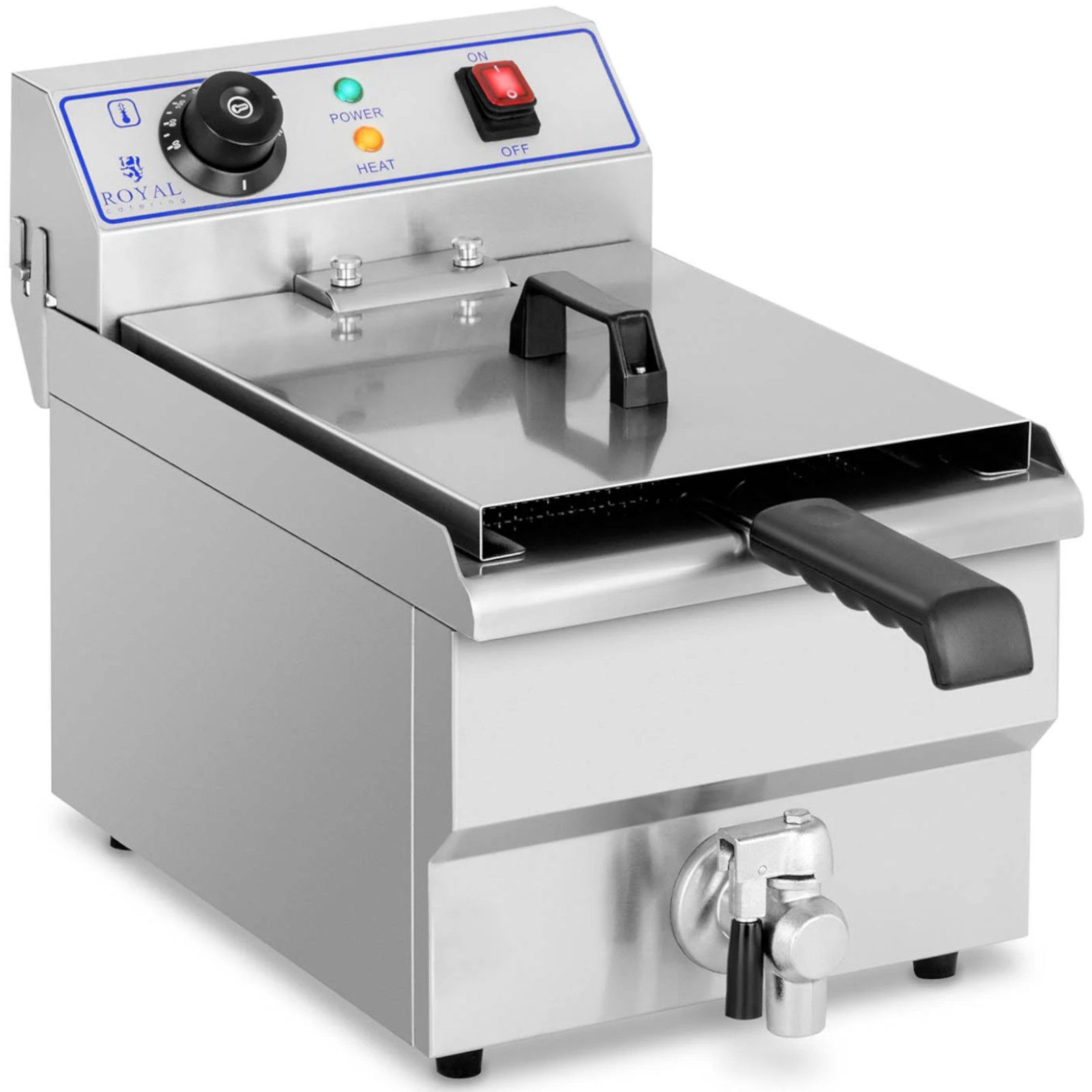 frytownica gastronomiczna nastawna elektryczna - 10 l 3200 w