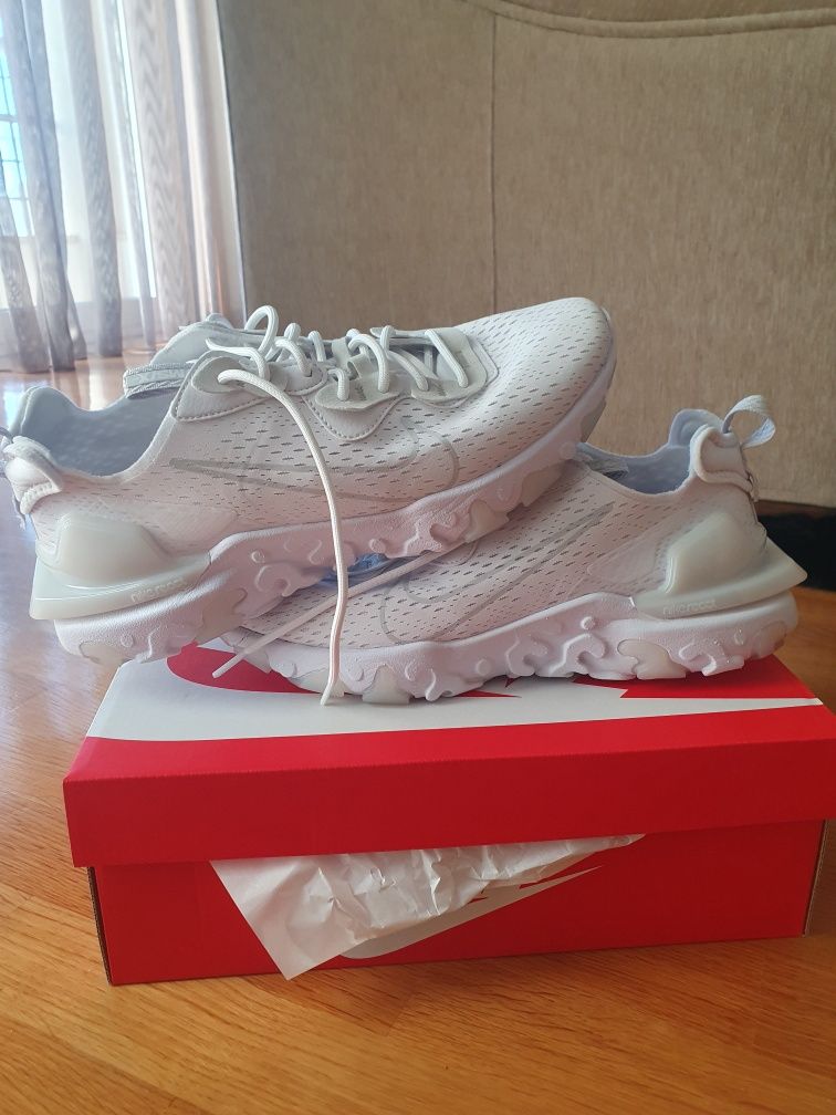Nike React Vision Brancas Tamanho 44