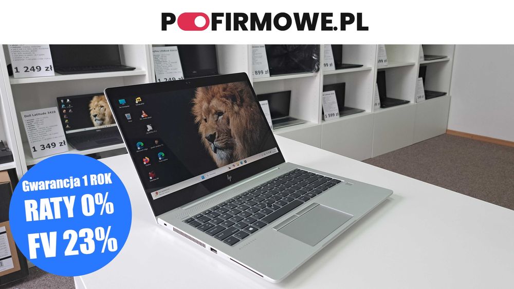 Biznesowy HP EliteBook 840 G5 14" i5-8gen 8GB 256SSD Dotyk IPS Full HD