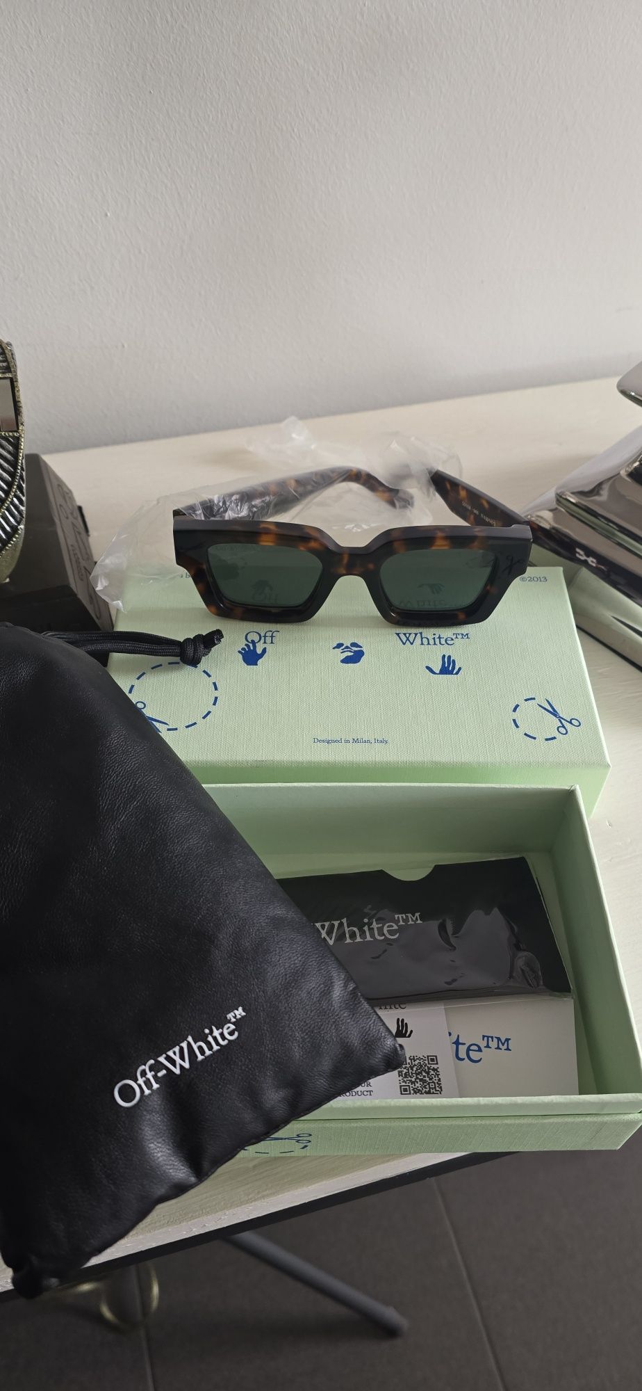Off-White Virgil square-frame sunglasses