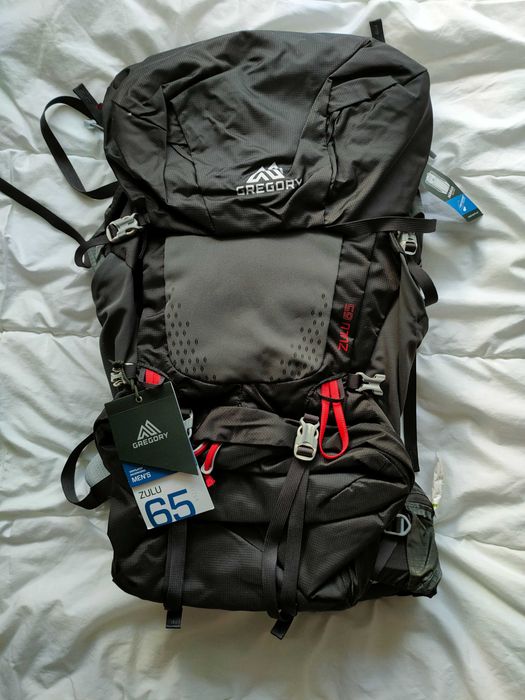 Gregory Zulu 65 nowy lekki plecak trekkingowy