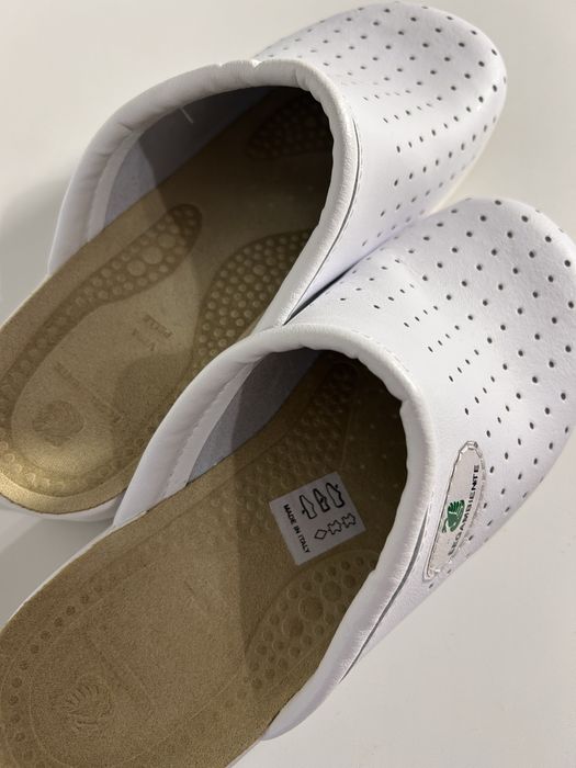 Медичні тапки кожані НОВІ