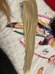 Włosy blond flip in żyłka 60cm