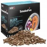 PELLET DRZEWNY do grilla wędzenia 8kg z naturalnego drewna olchy Weber