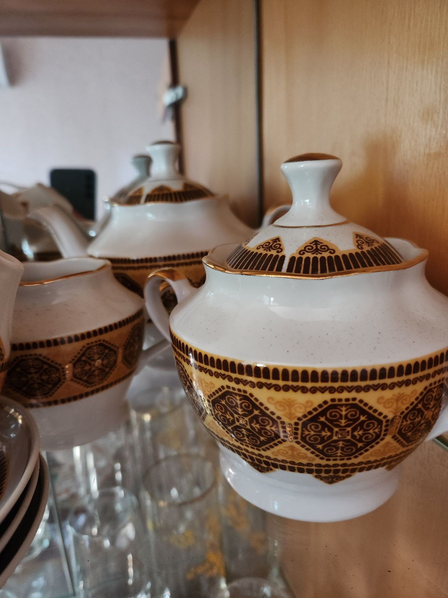 Кофейный сервиз, чайный сервиз, набор посуды,набор до чаю до кави