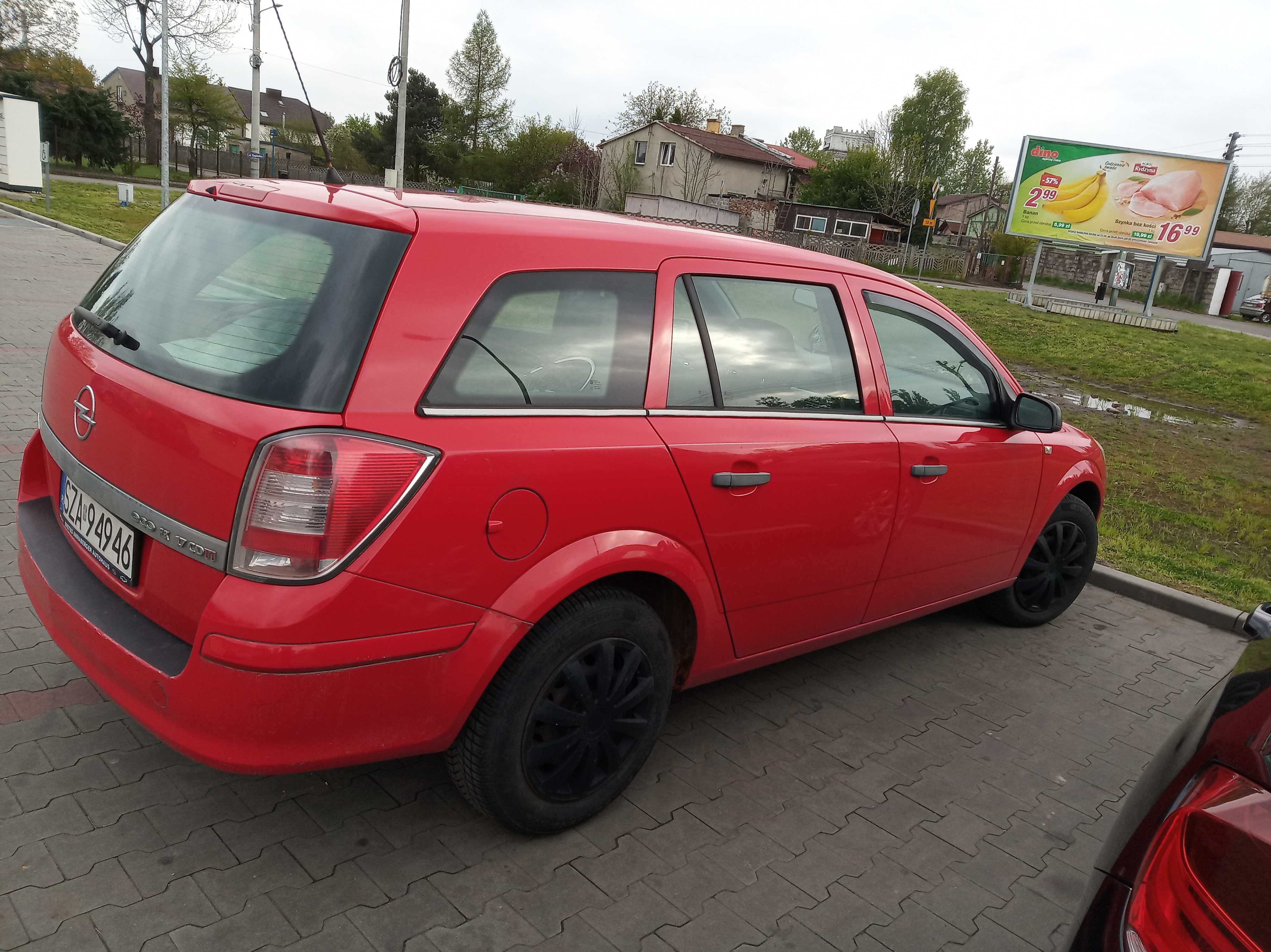 Opel Astra H 2009r 1,7 Cdti 110KM kombi BEZWYPADKOWA 198tys km