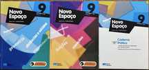 Manual e caderno exercícios Novo Espaco 9 [COMO NOVO]