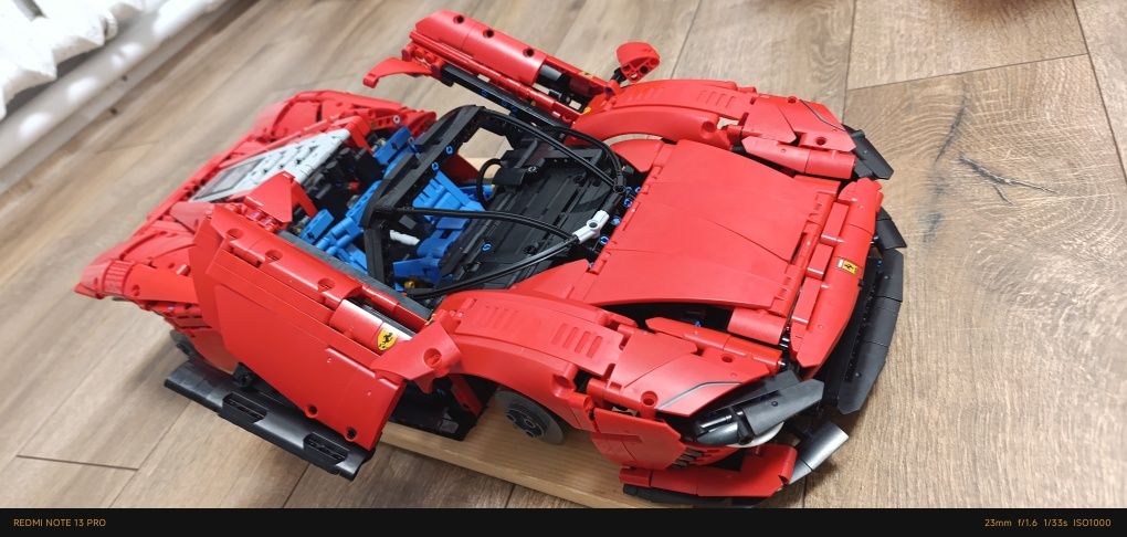 LEGO Technic Ferrari Daytona ,у зборі ,лего, Lego
