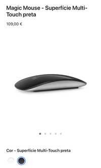 Smart Mouse preto novo Apple