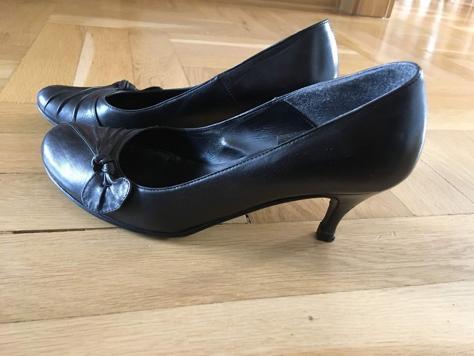 Buty na obcasie Ryłko, czarne 37