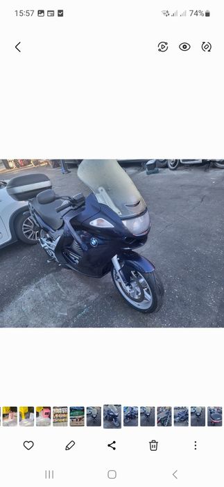 Bmw K1200rs Felga fotel kierownica licznik błotnik zbiornik