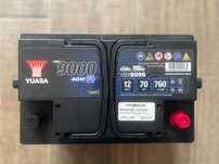 Nova Bateria de carro AGM 12v 70ah 760a