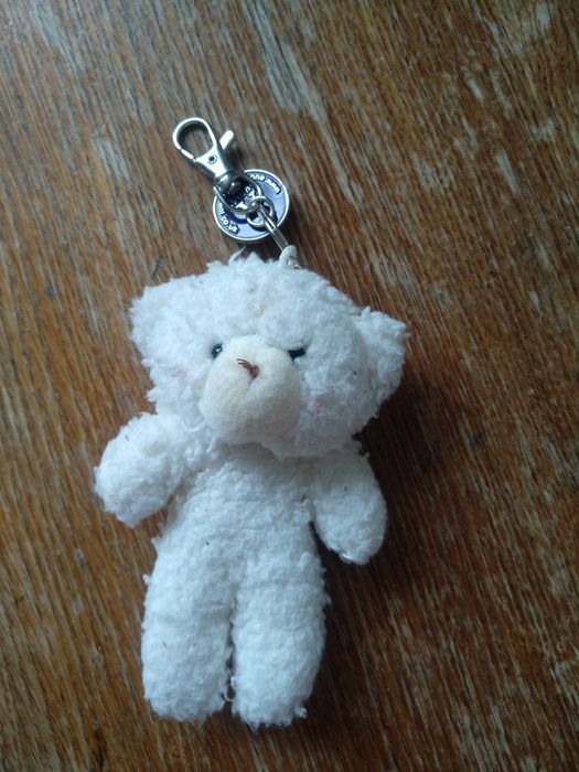 Металлический брелок, обвес на сумку для ключей мишка