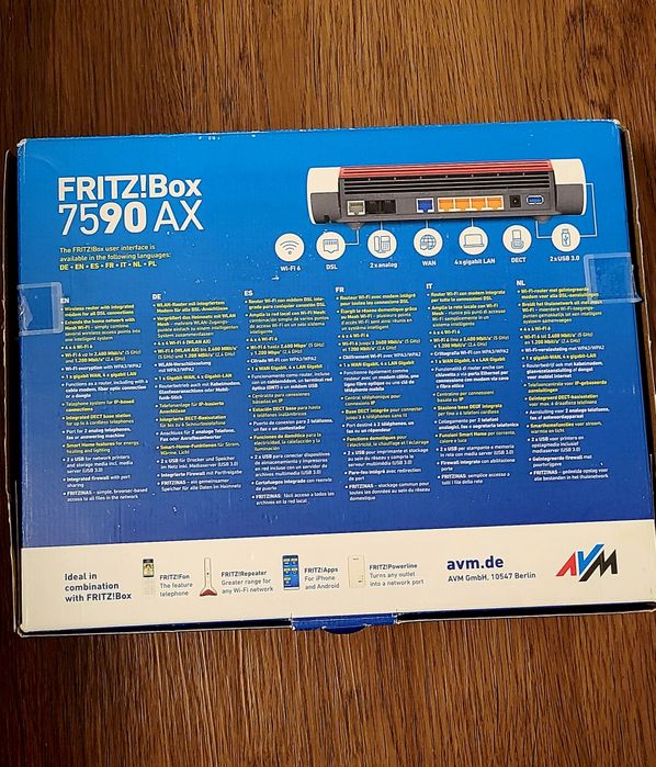 Новий Роутер / Маршрутизатор Fritz!Box 7590 АХ