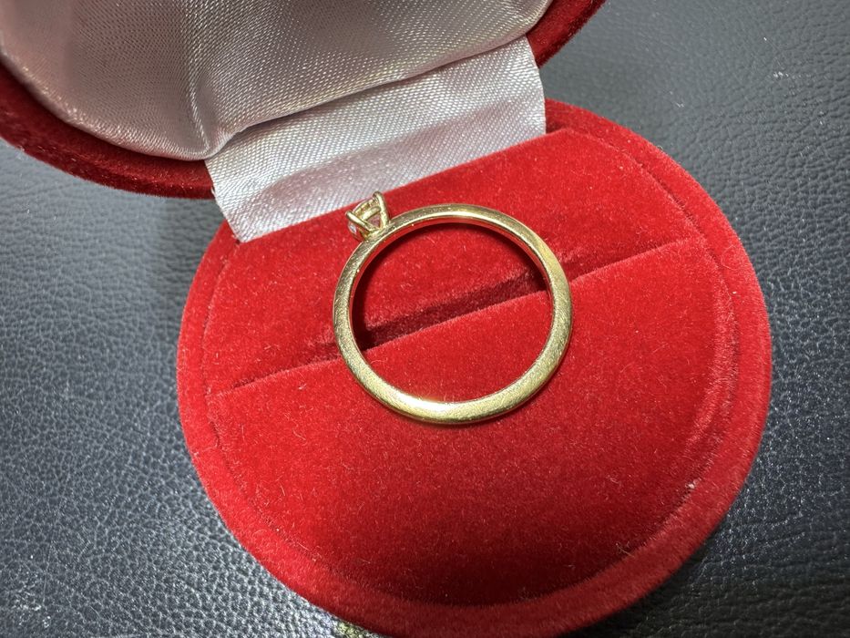 Золота каблучка Wempe One Promise з діамантом 0,25ct