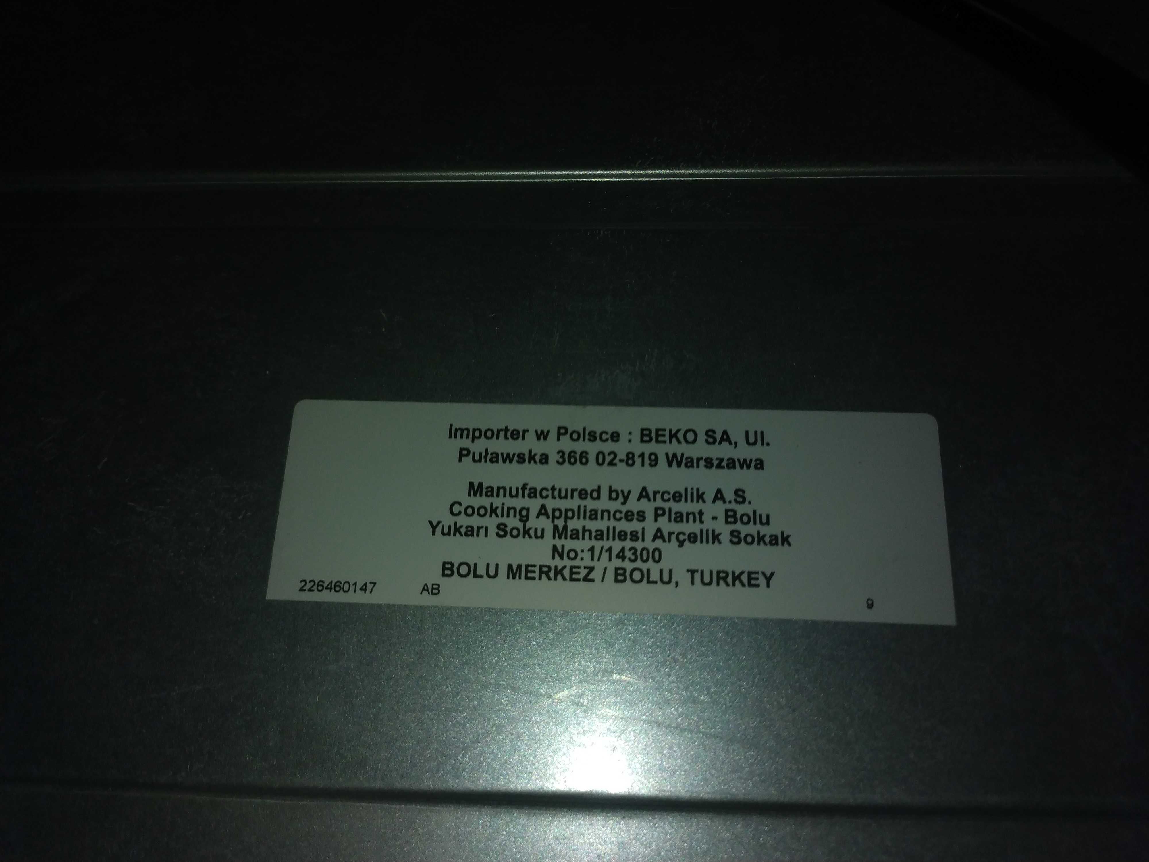 Piekarnik Beko BVM 34500B - używany
