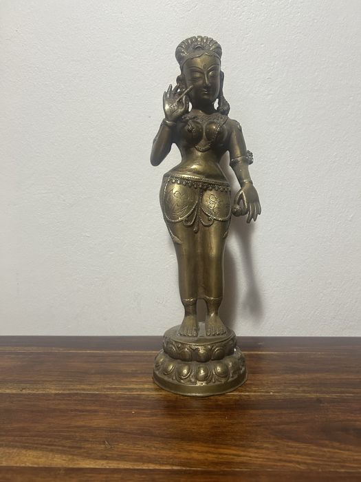 Hinduska bogini mosiądz