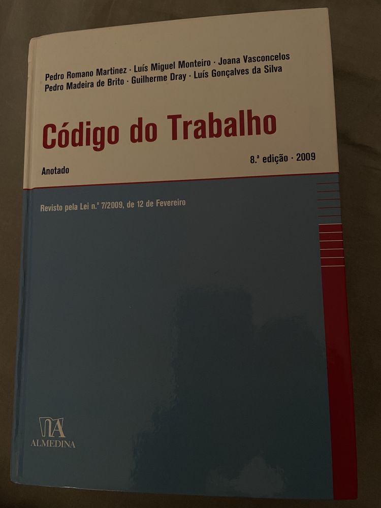 Código do Trabalho Anotado  - Almedina 2009