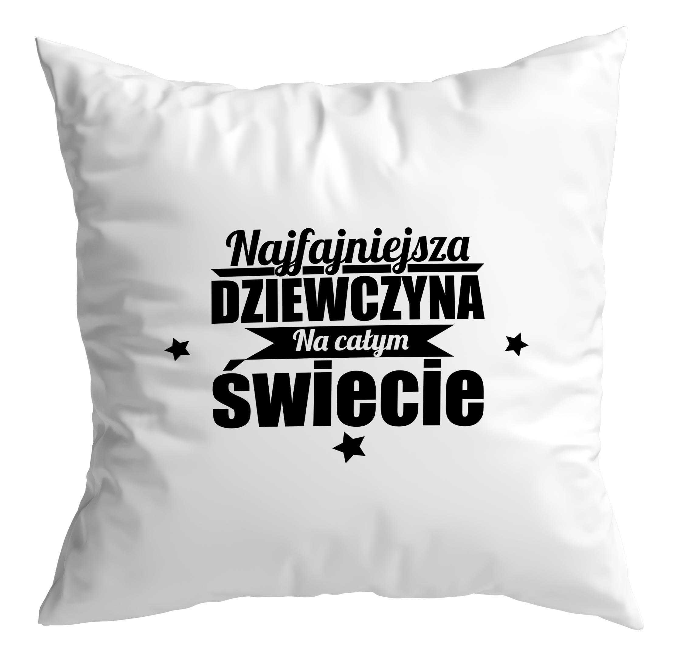 Prezent dla dziewczyny zestaw kubek + poduszka + roll on HIT!
