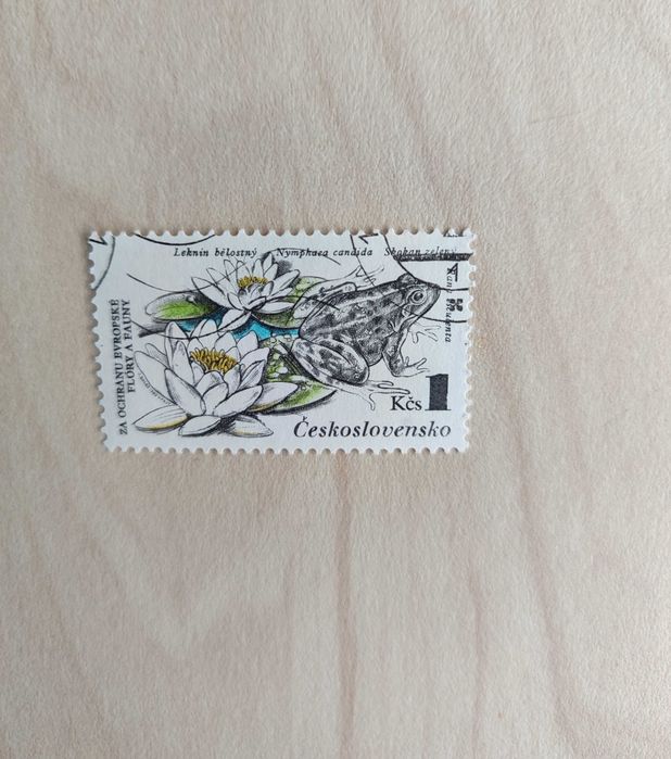 Czechosłowacja 1983, Natura fauna i flora, 4 znaczki, vintage