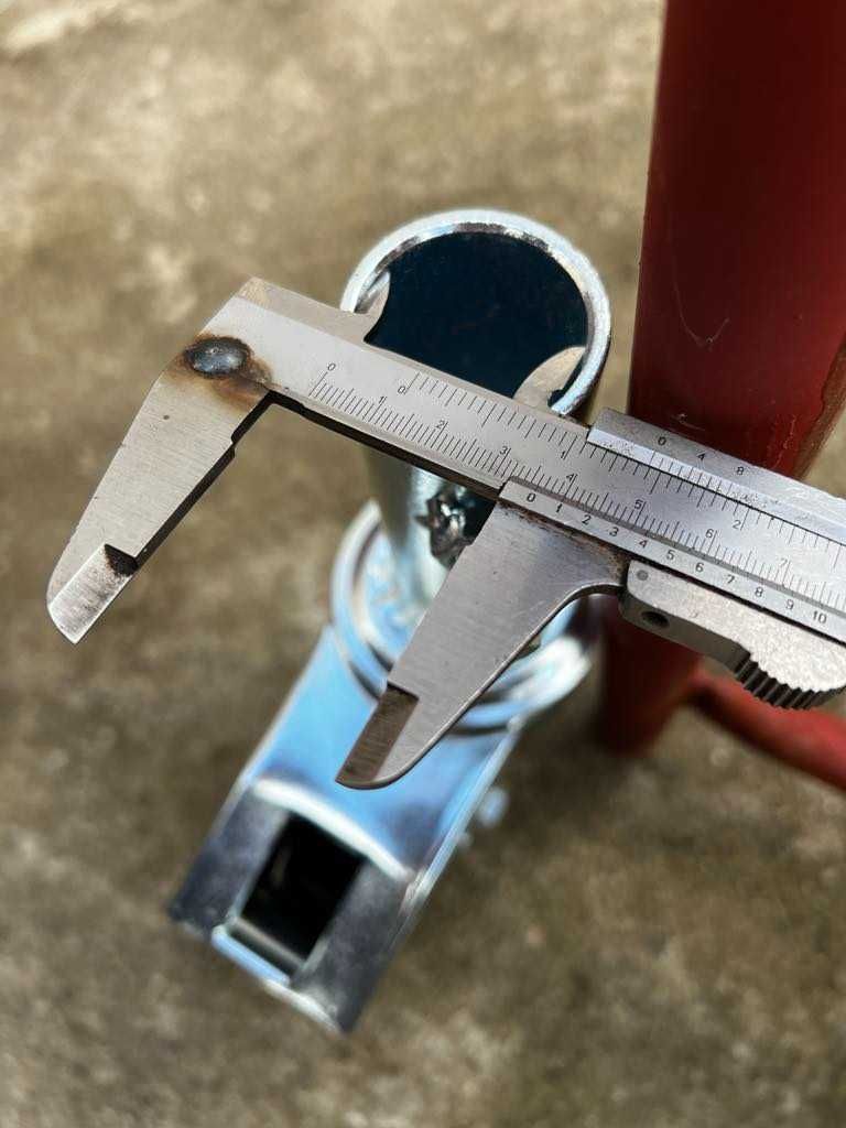Komplet 4szt kółka do Rusztowania warszawskiego z hamulcem 160mm 200mm