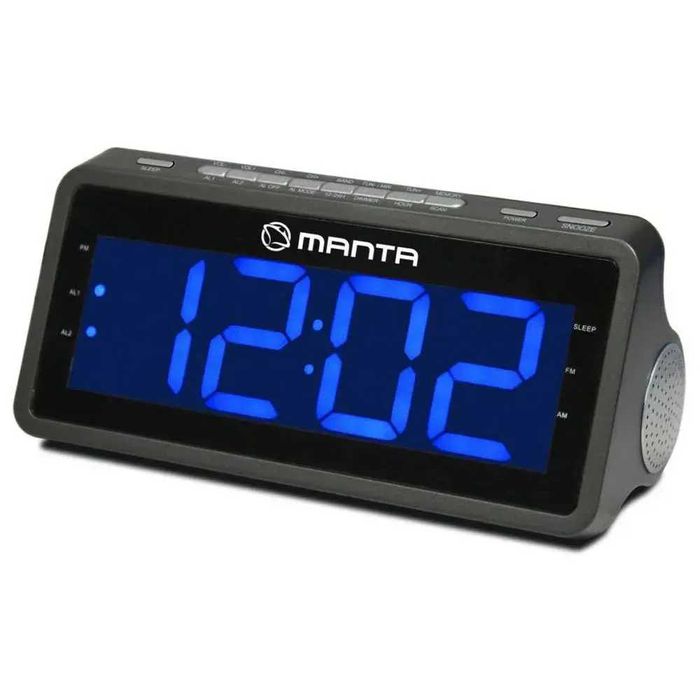 Rádio-despertador Manta CLK9016